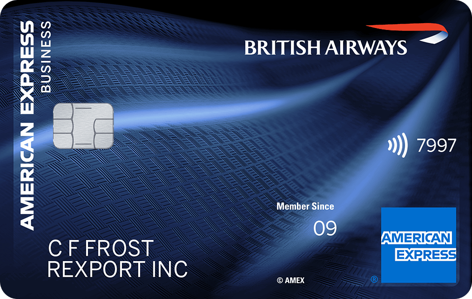British Airways Business Card — UK