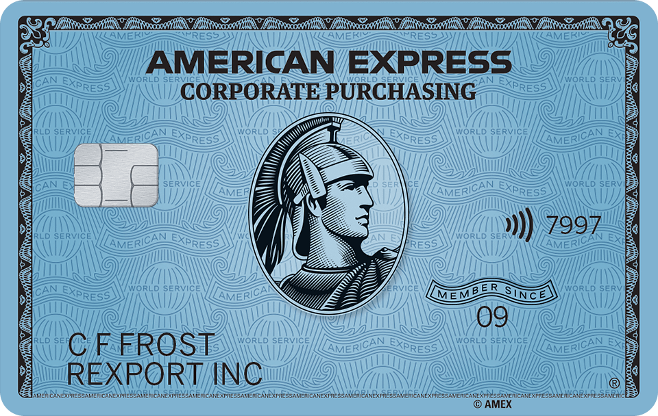Corporate Puchasing Card