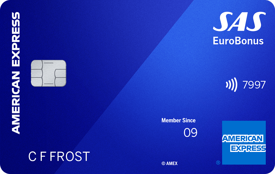 SAS Airlines Classic Card — Sweden