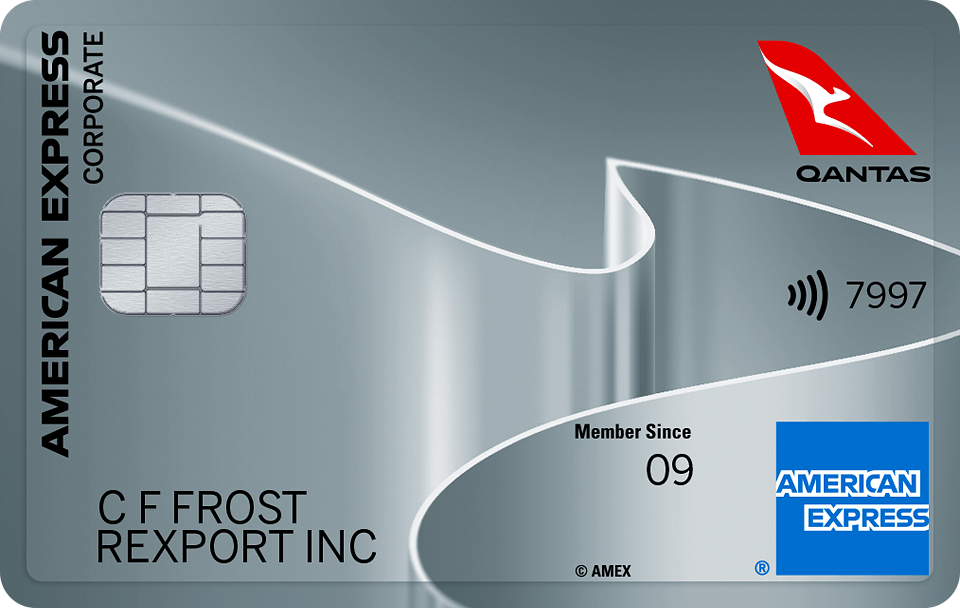 Qantas Platinum Corporate Card (metal) — Australia