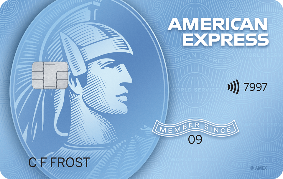 American Express Sky Blue Credit Card