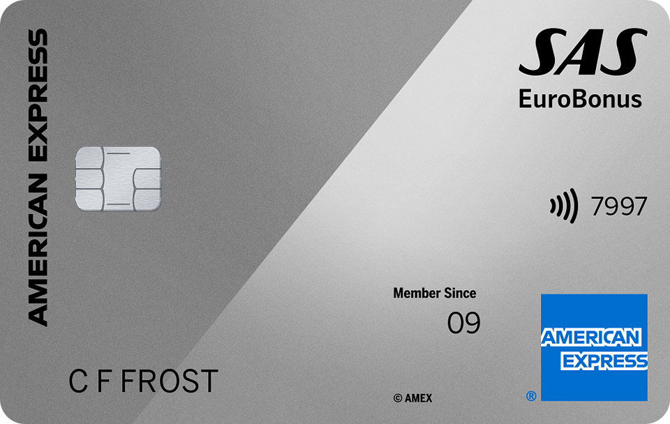SAS Airlines Premium Card — Sweden