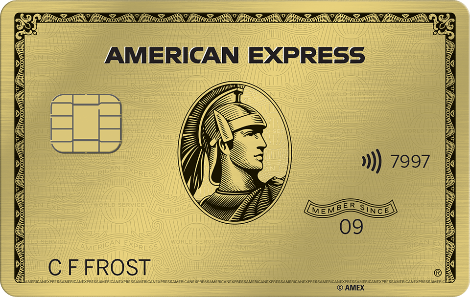 Gold Charge Card (metal)