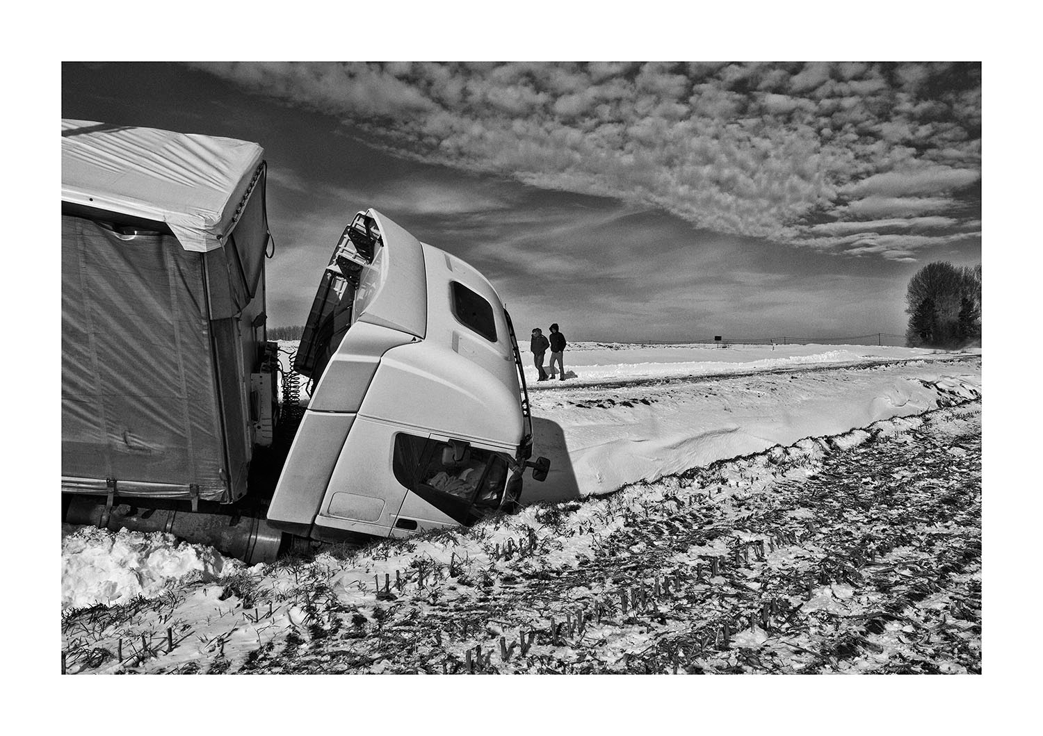 2013 - Frankrijk - Steenvoorde - Route de Poperinghe - Voorbij de grens