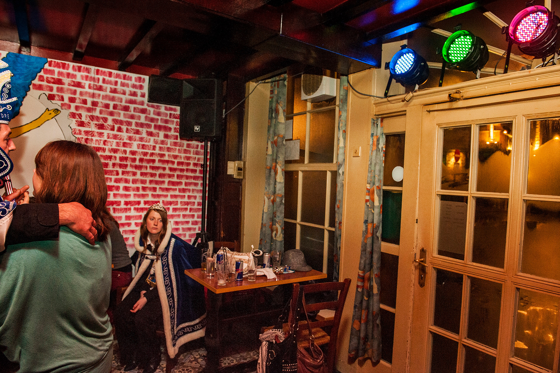 2012 - Poperinge - Carnaval - Café L'Espérance - Maskerade