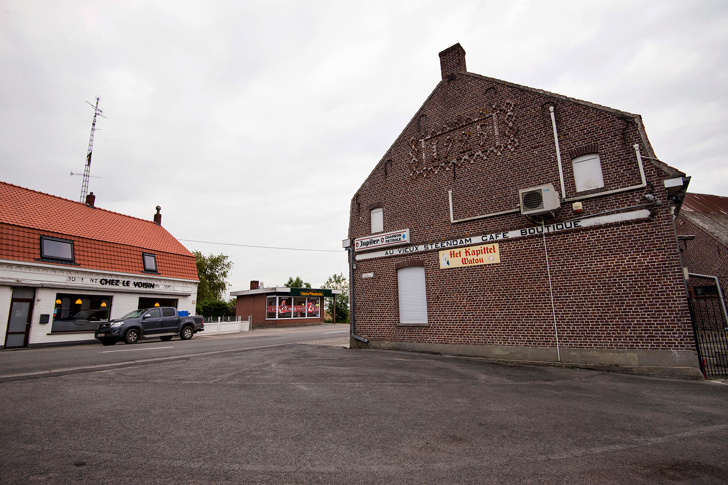 2015 - Watou - Houtkerkestraat - Grensovergang Steendam