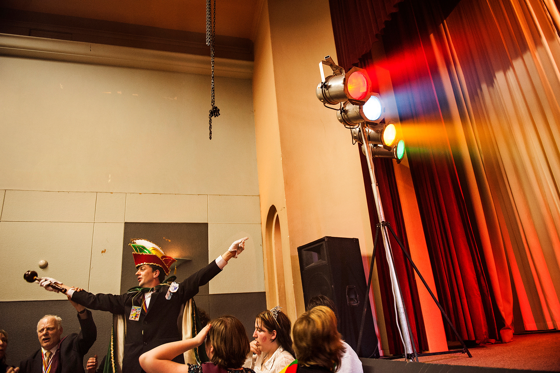 2009 - Poperinge - Carnaval - Zaal Oud Vlaenderen - Verkiezingsavond Prins Carnaval