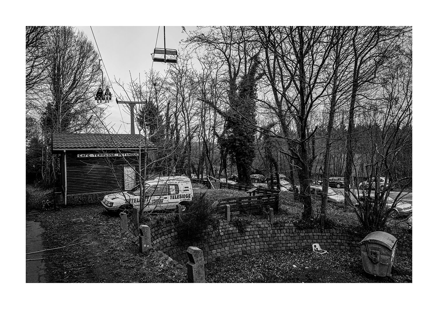 2010 - Westouter  - Télésiege -  Voorbij de grens