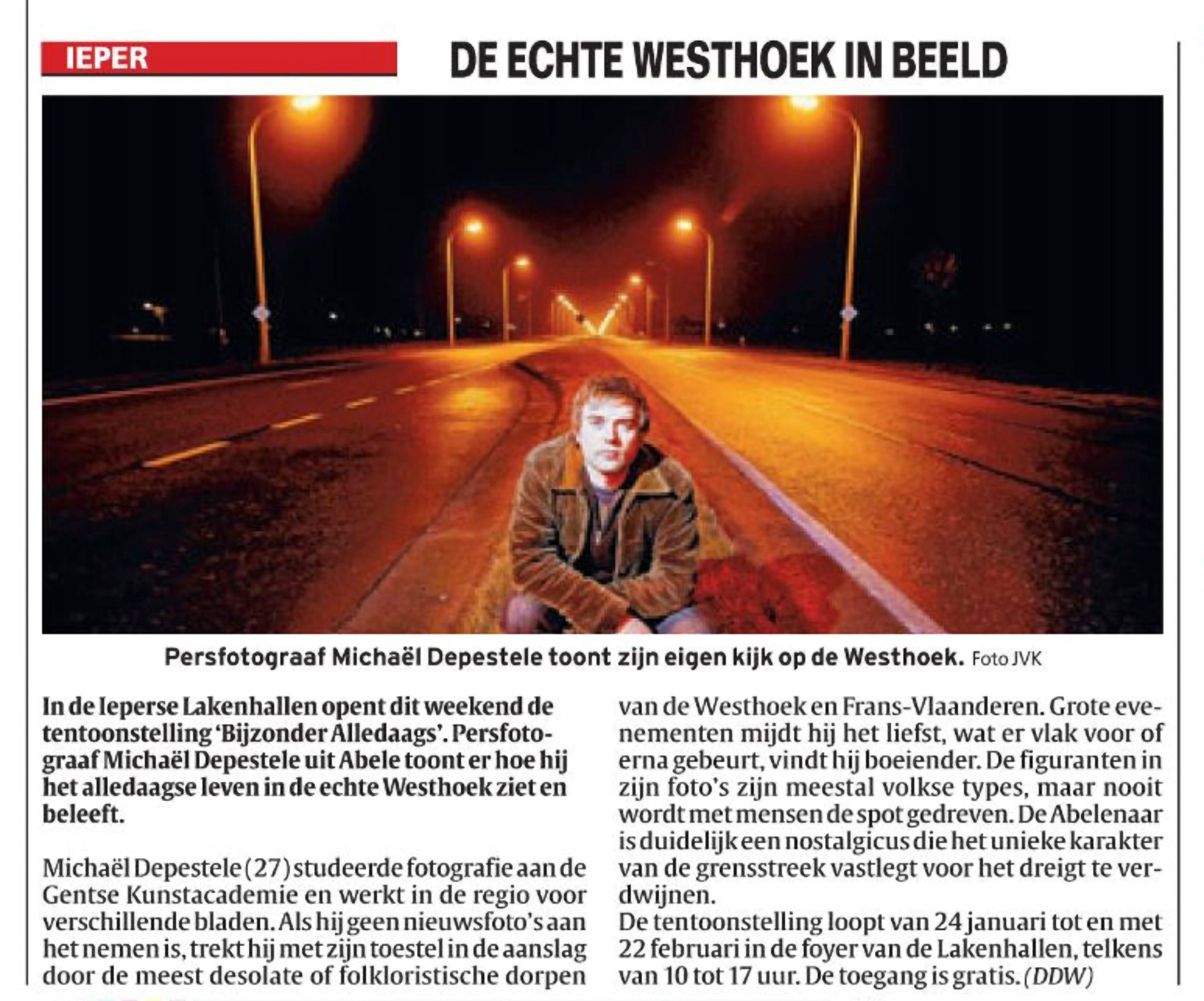 2009 - Het Laatste Nieuws - De echte Westhoek in beeld