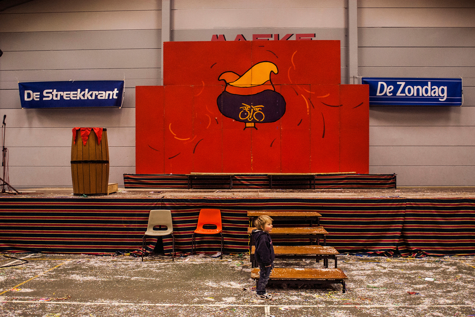 2007 - Poperinge - Carnaval - Zaal Maeke Blyde - Verkiezingsavond Prins Carnaval