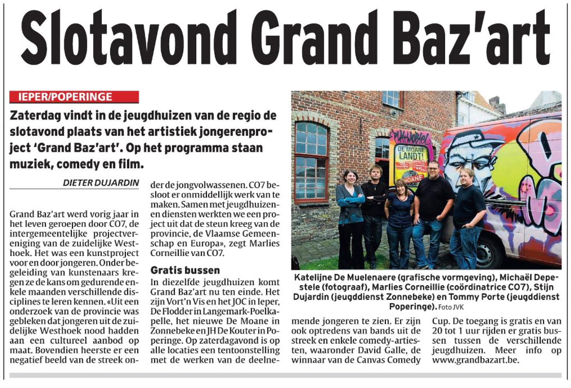 2009 - Het Laatste Nieuws - Slotavond Grand Baz'art