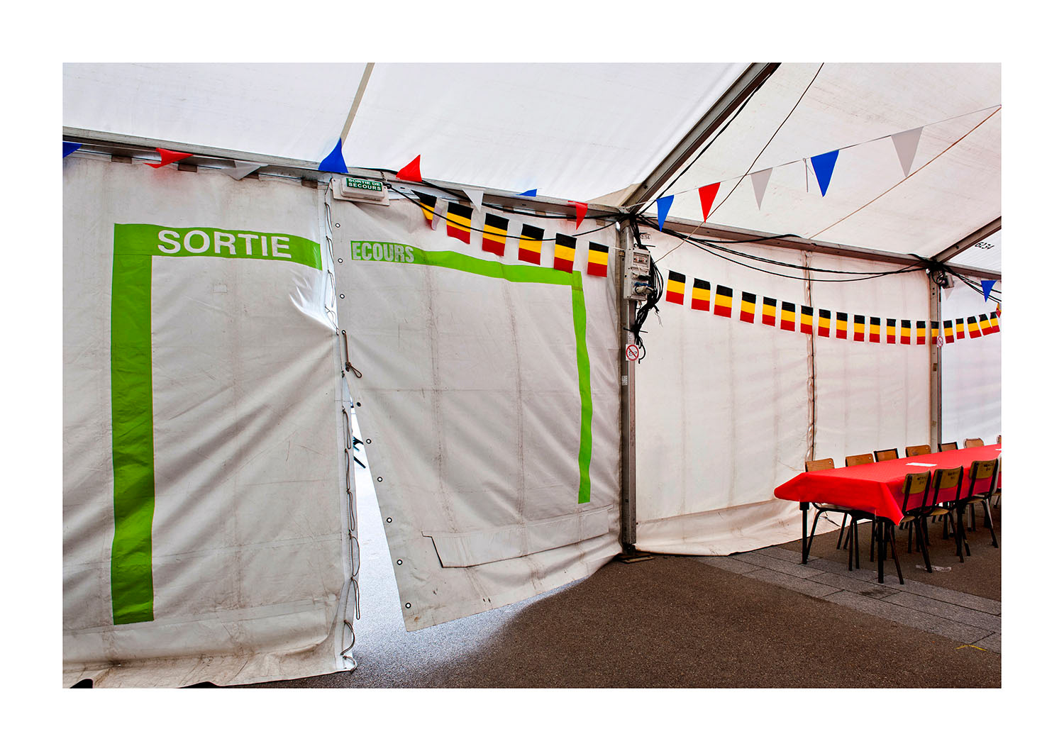 2013 - Wervik - Feesttent 300 jaar grens - Voorbij de grens