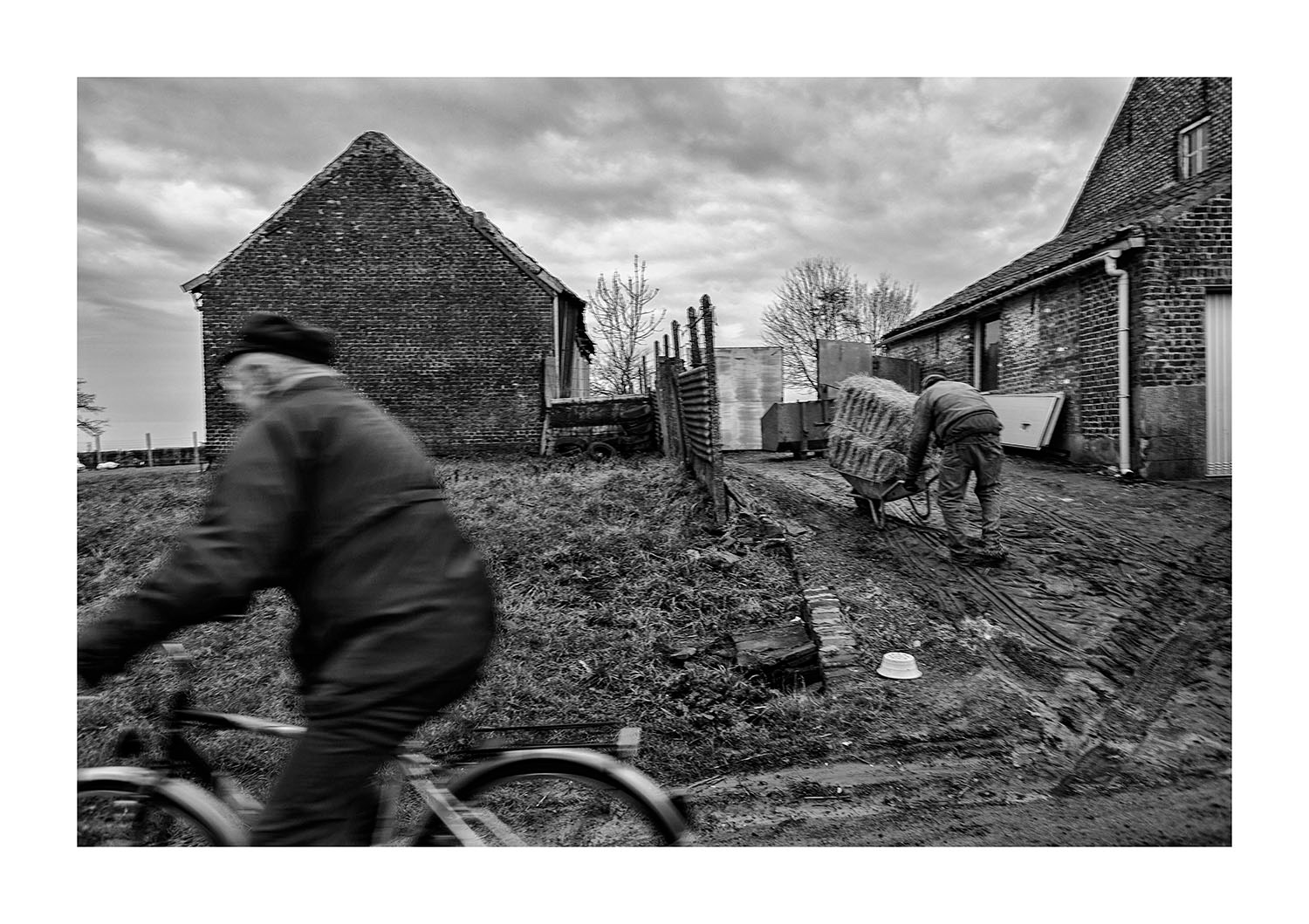 2009 - Abele/Abeele - Abelestationsstraat/Rue de la Gare - Voorbij de grens