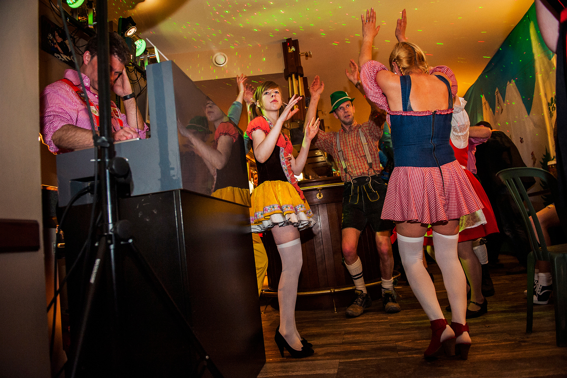 2011 - Poperinge - Carnaval - Break Café - Maskerade