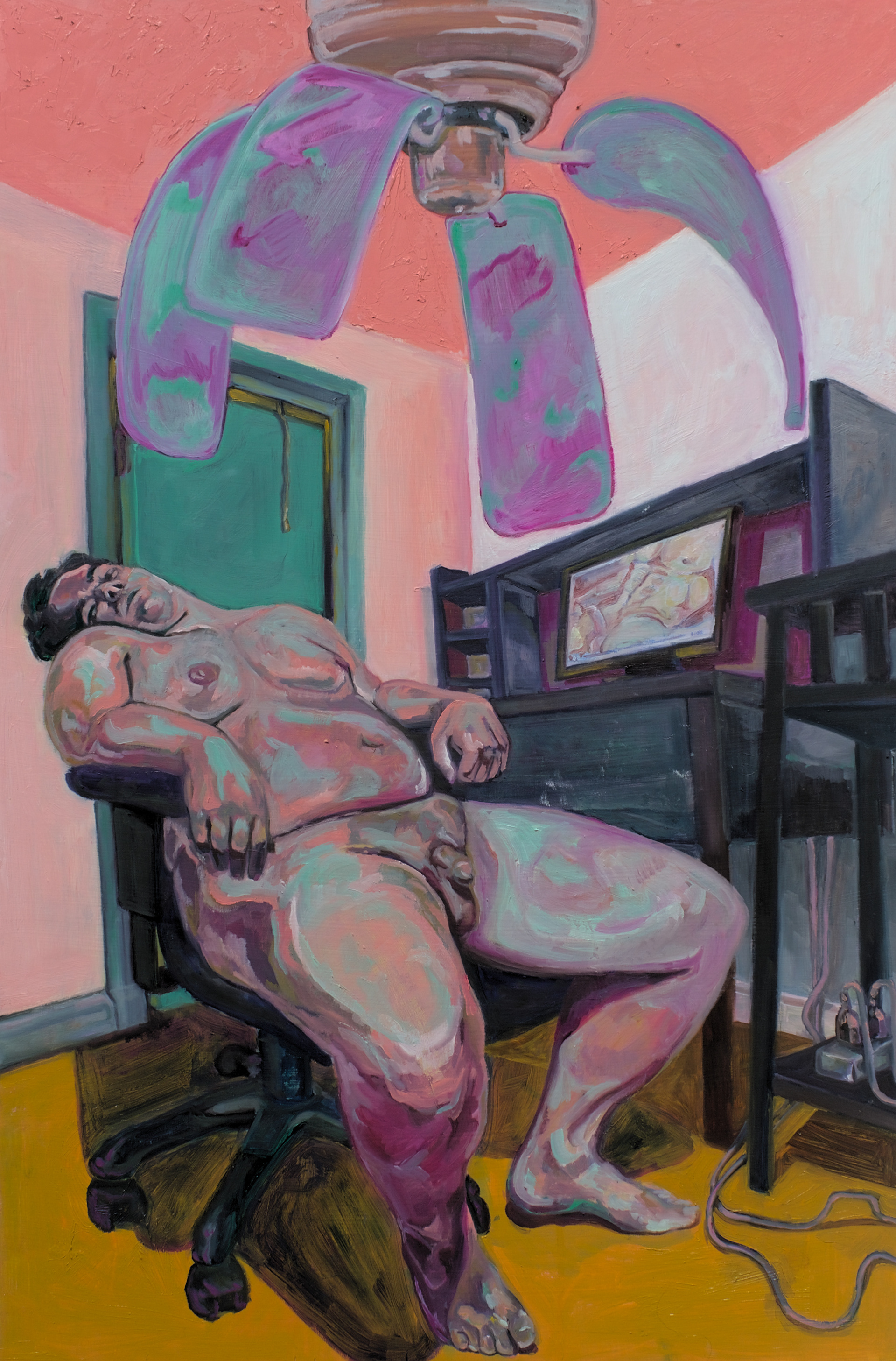 Melting Down | Oil on Wood Panel | 24"x36"