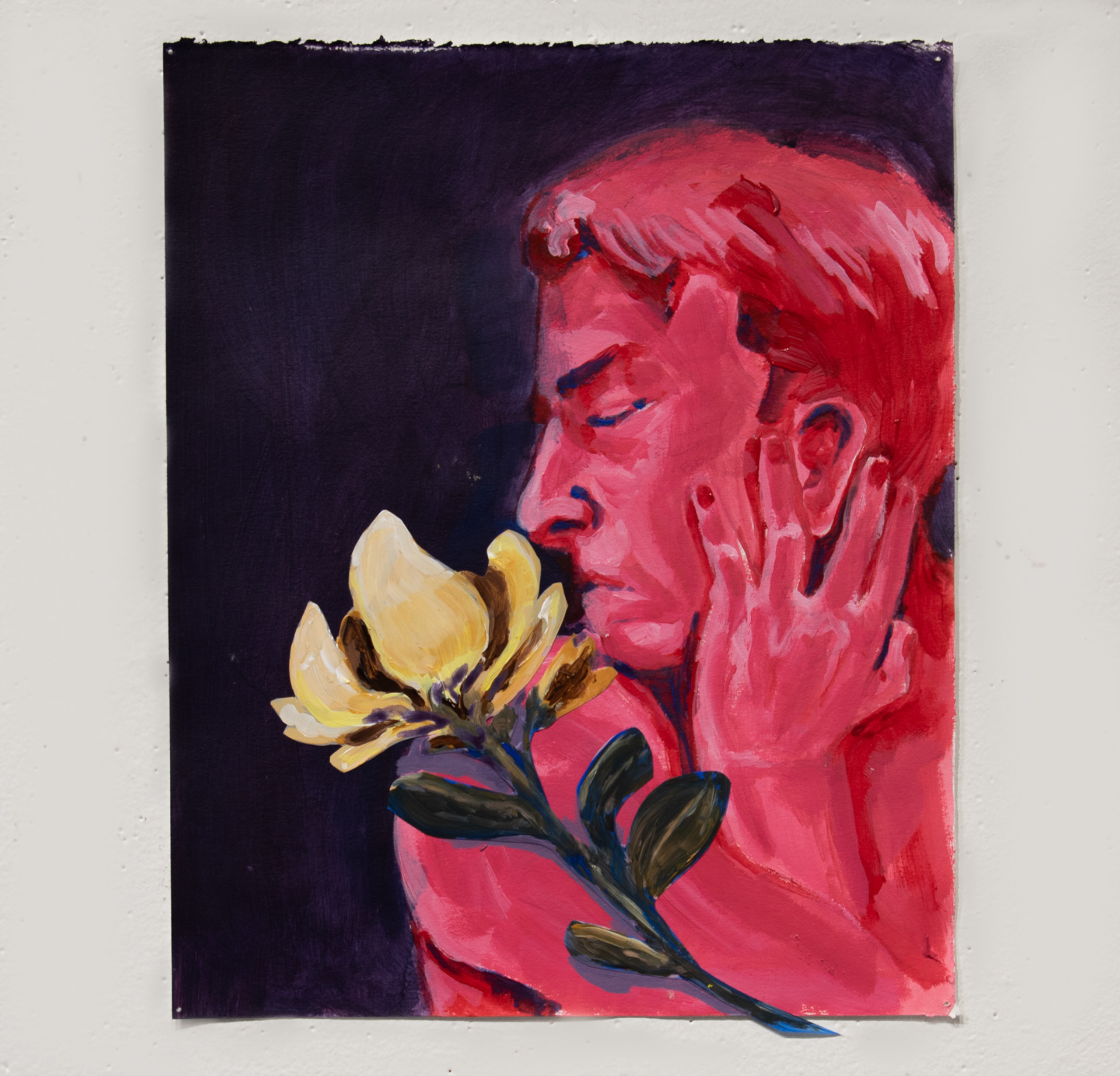 Tender II | Acrylic on Paper and Mylar | 8"x10"