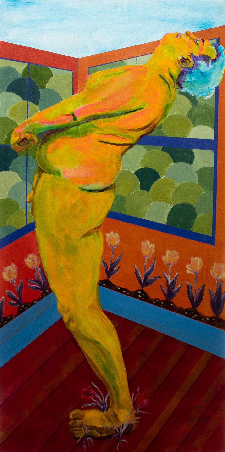 Blooming | Acrylic on Wood Panel | 24"x36"