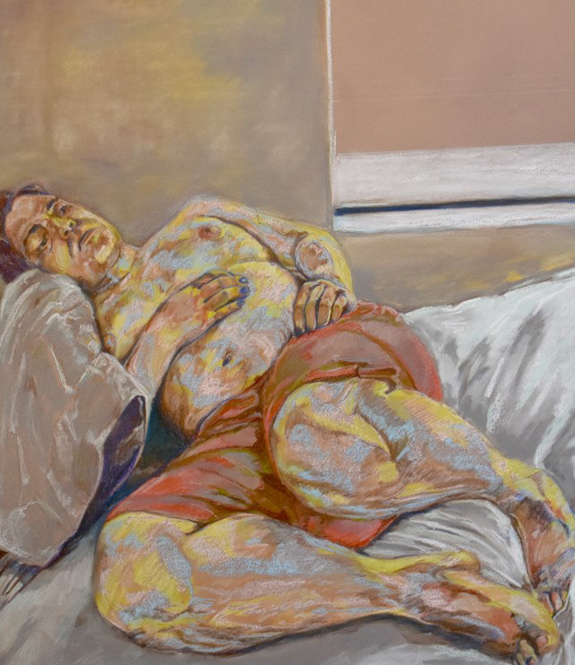 Wasting | Pastel on Mi-Teintes | 18"x24"