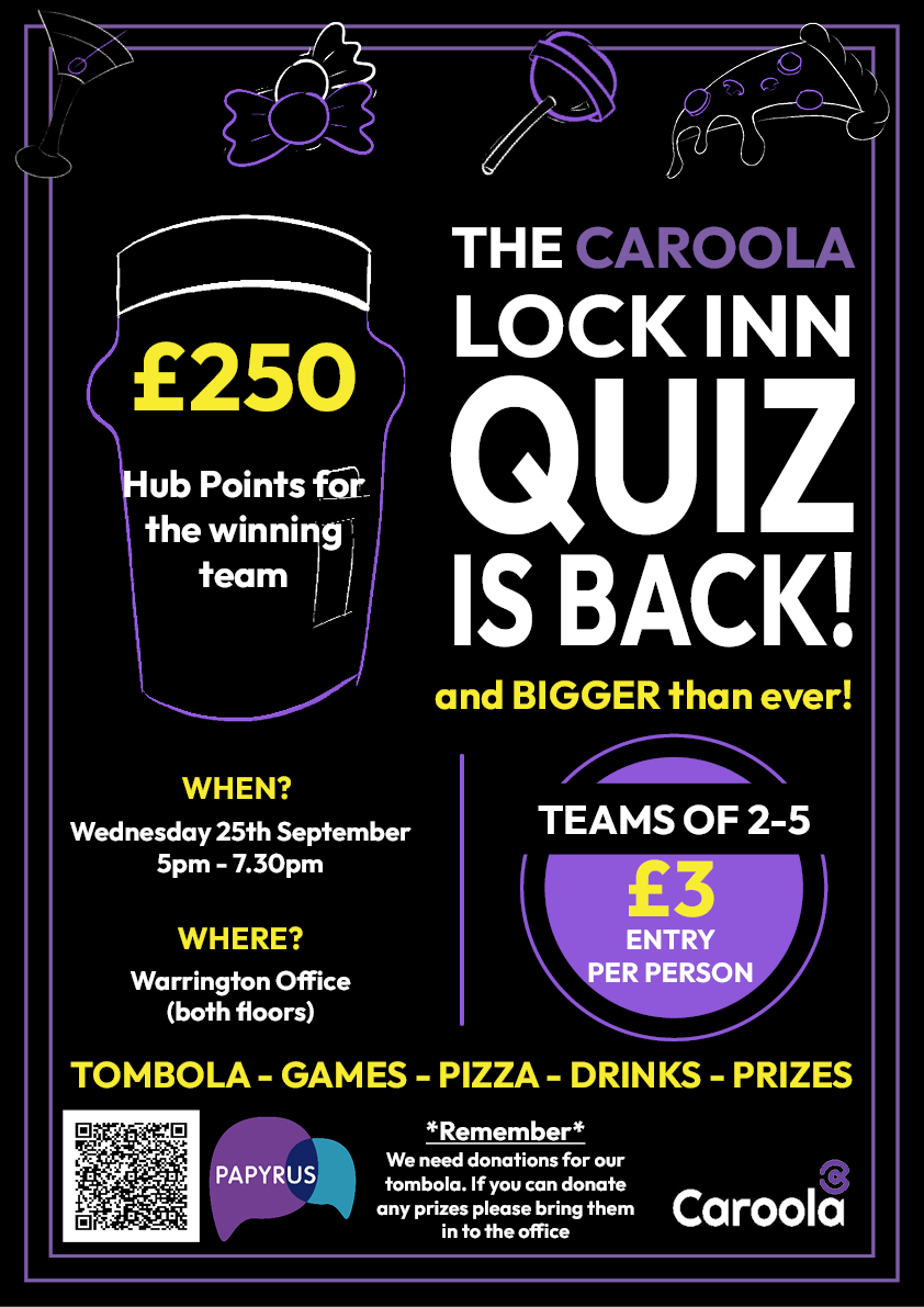 Caroola after work pub quiz