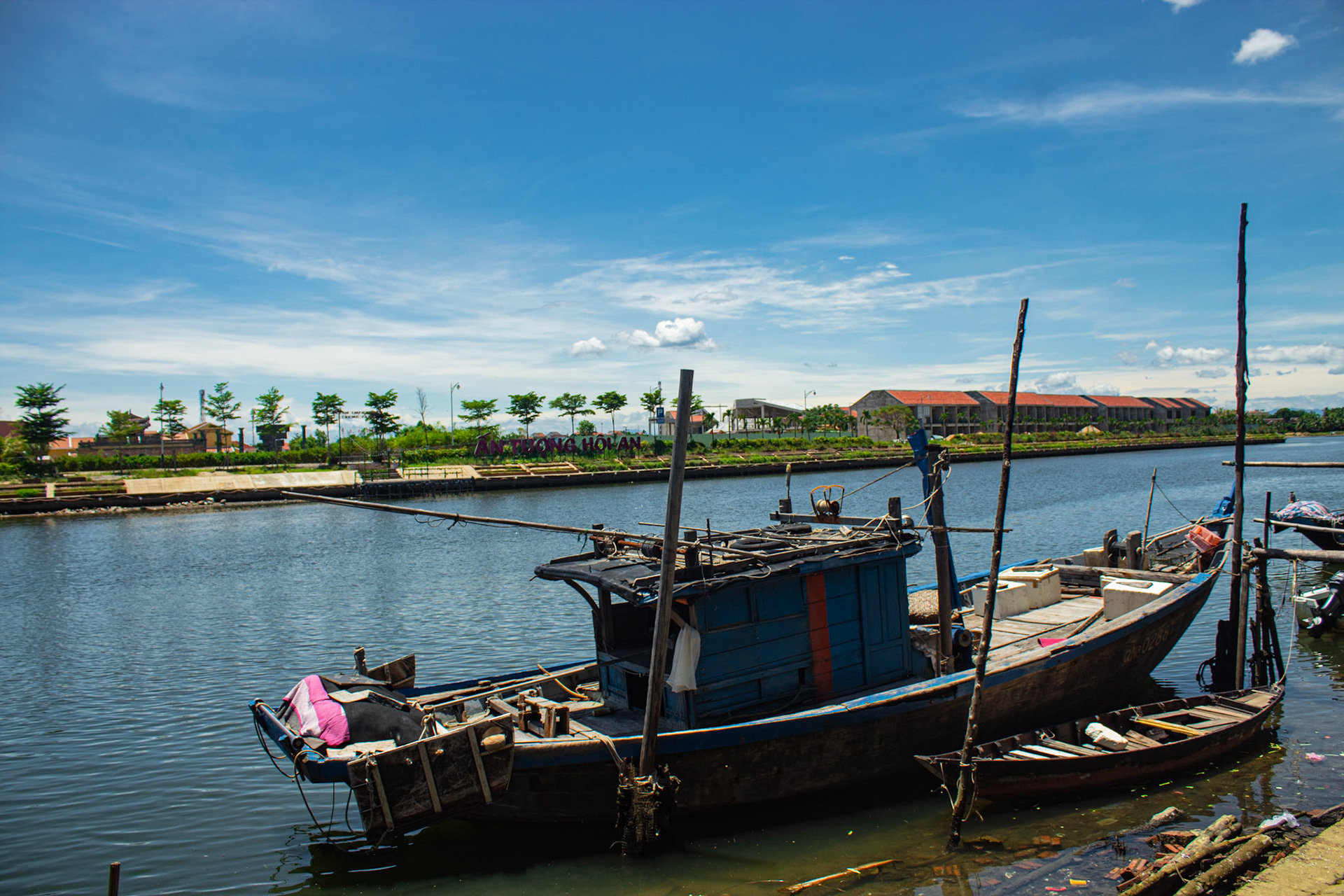 Boats and Blue Skies