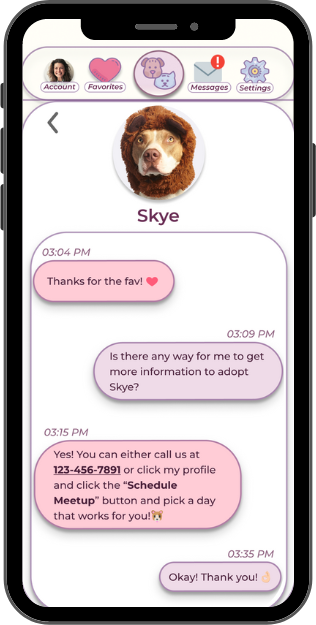 Open Message Page