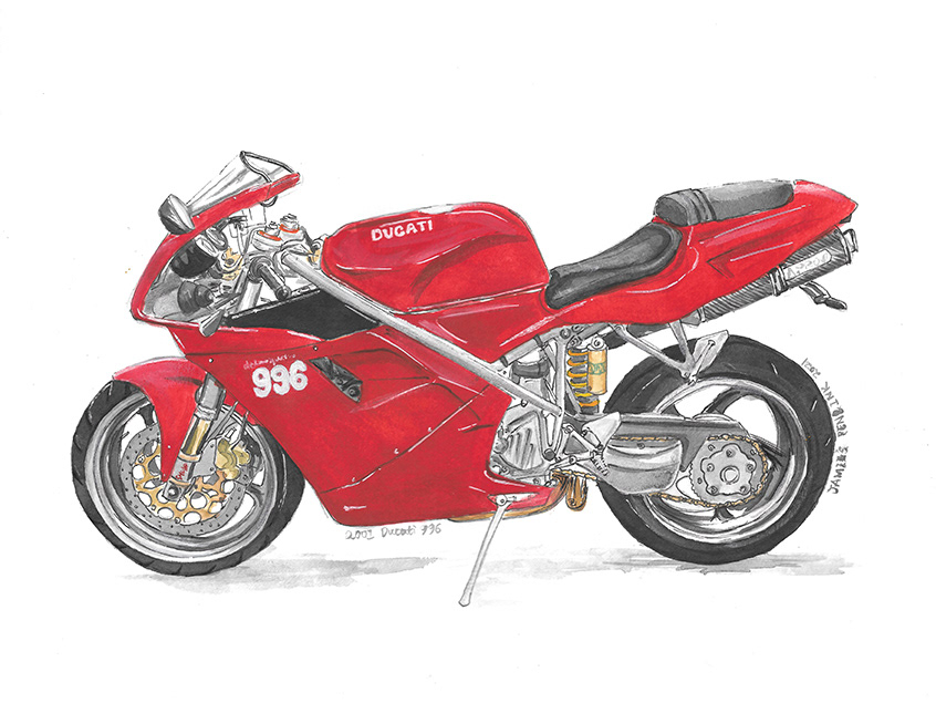 2001 Ducati 996