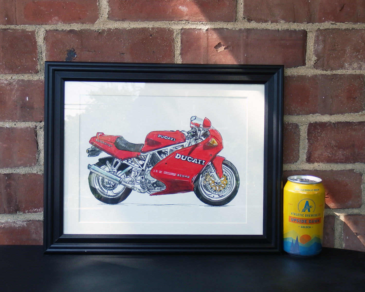 1992 Ducati 900 Supersport with frame