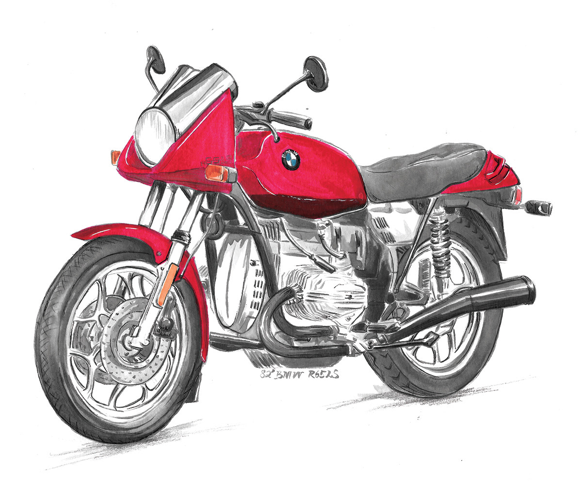 1982 BMW R65LS