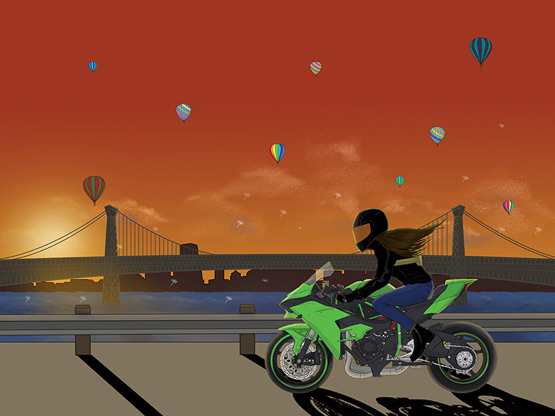 Sunset Blvd, 2019, Photoshop