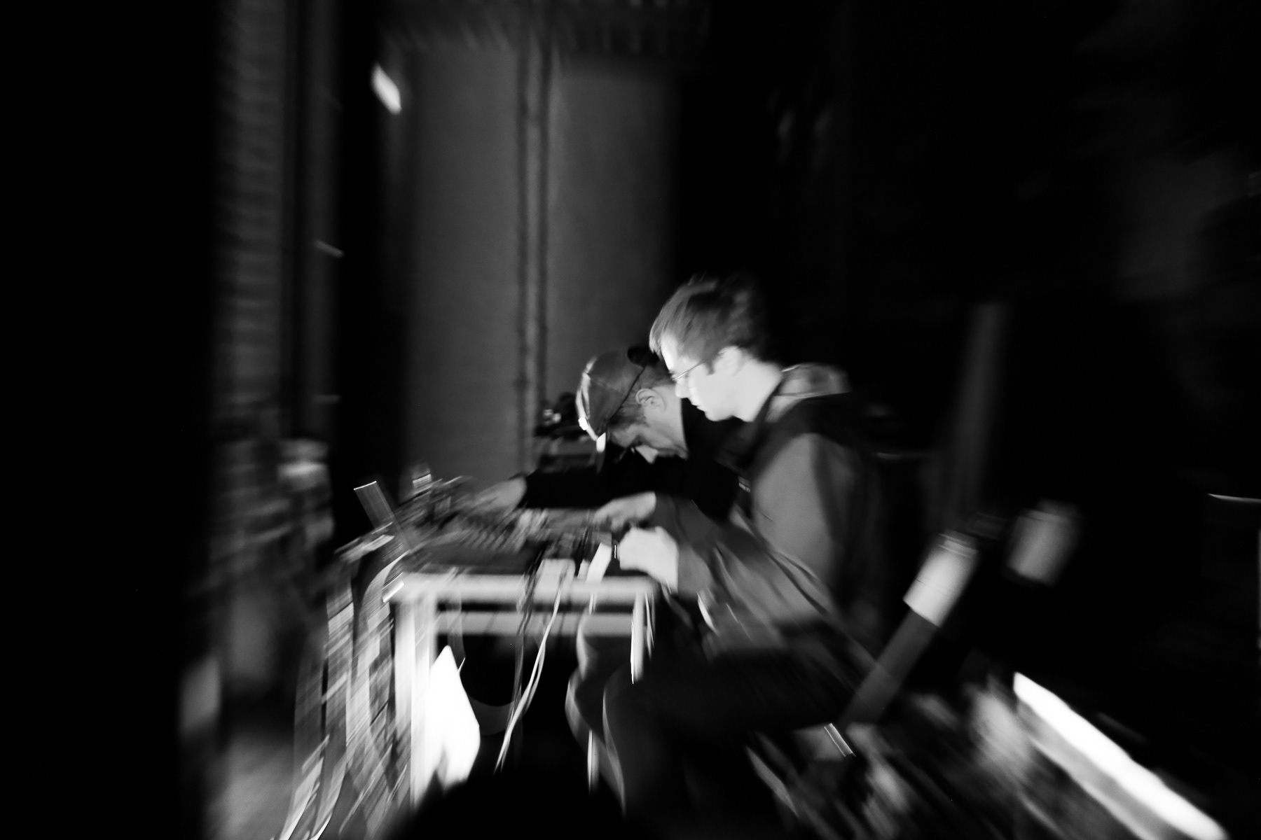 Lean playing Night 2 of Non-Event's Waterworks Festival 2025 at the Metropolitan Waterworks Museum; April 26th, 2025.