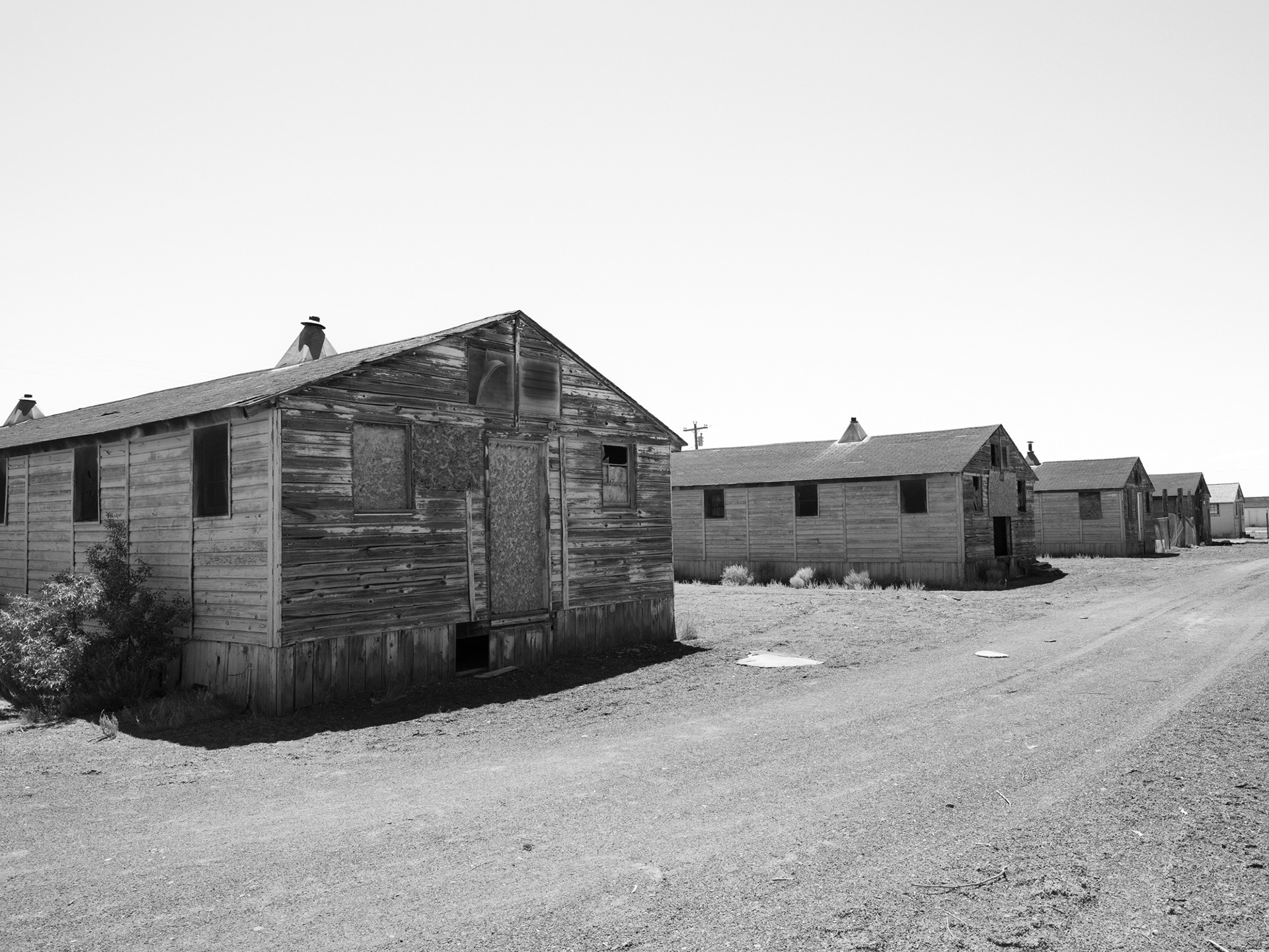 Wendover Army Air Base barracks.