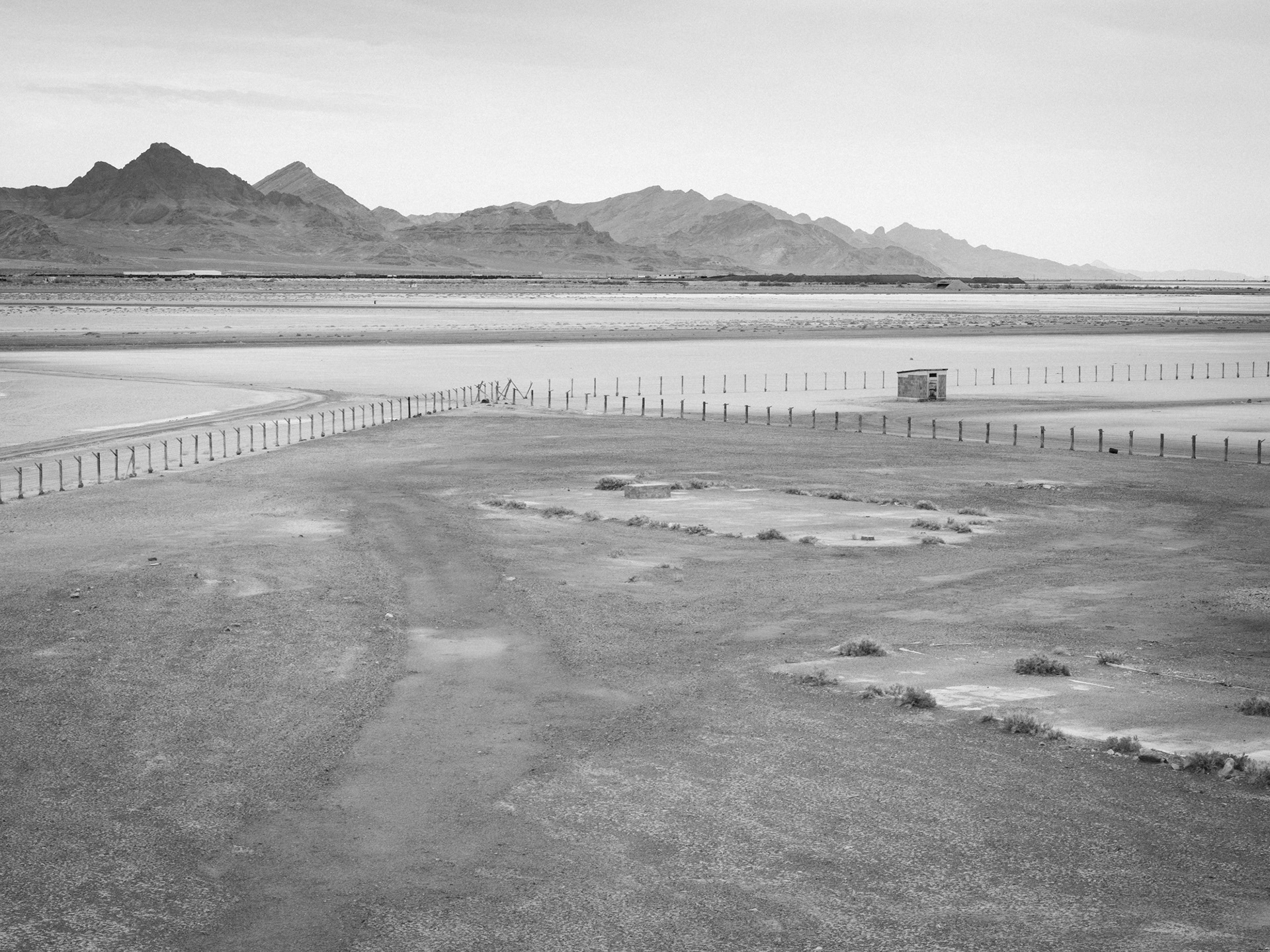 Concrete block would hold nuclear "test shapes".