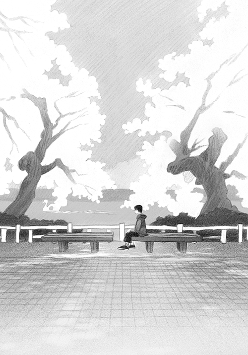 翔の四季 春 見えるもの見えないもの 大扉