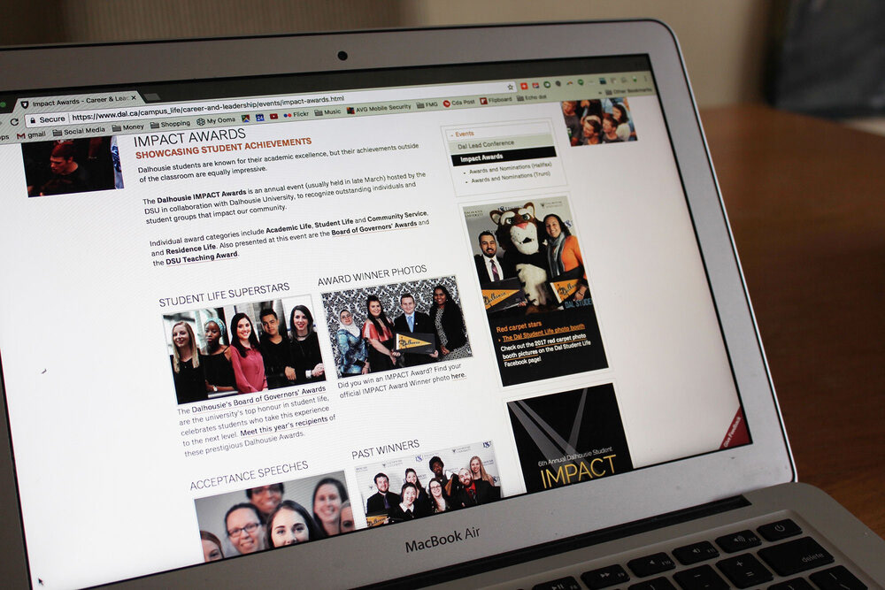 Website design and maintenance before, during and after the event fell into my IMPACT award responsibilities.