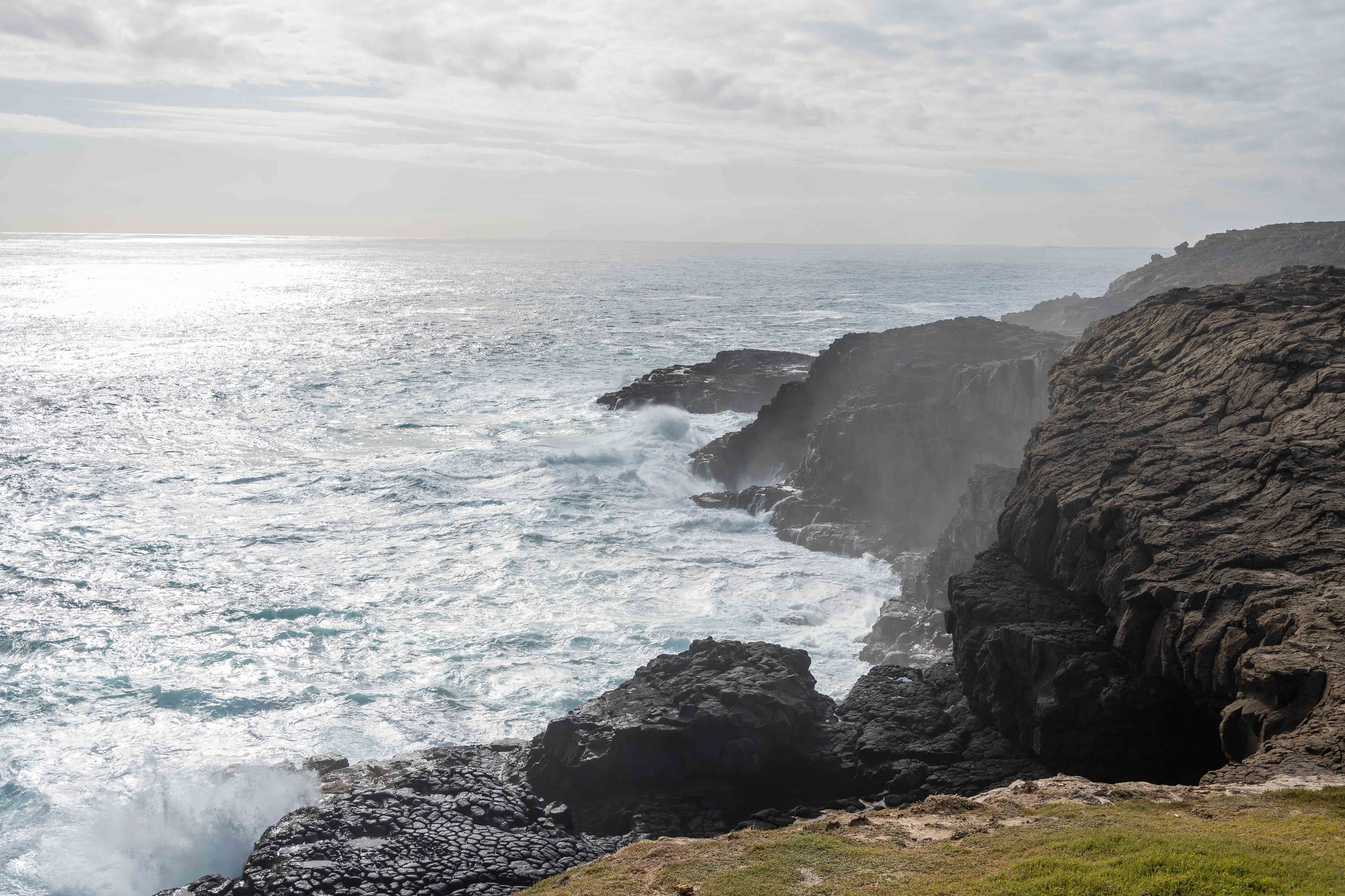 Bridgewater Blowholes, Portland, Victoria, Australia