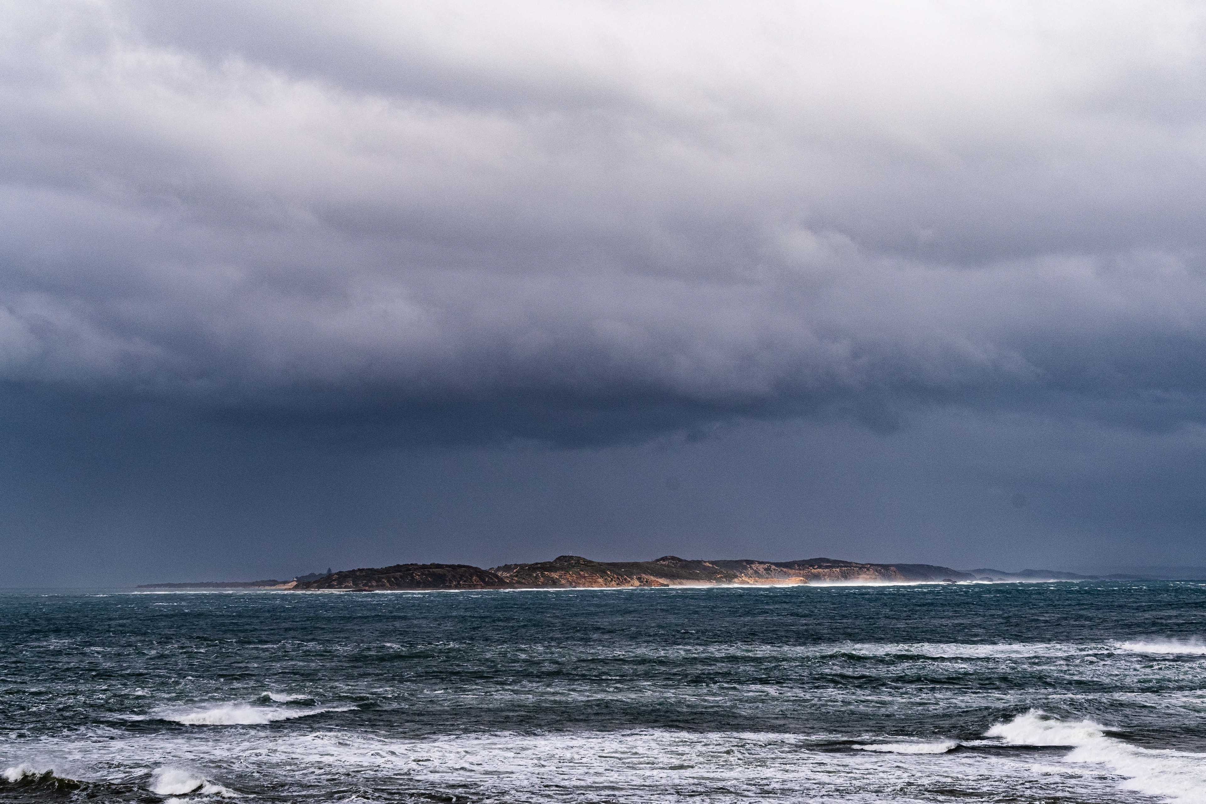 Point Lonsdale, Victoria, Australia. Looking towards Point Nepean.