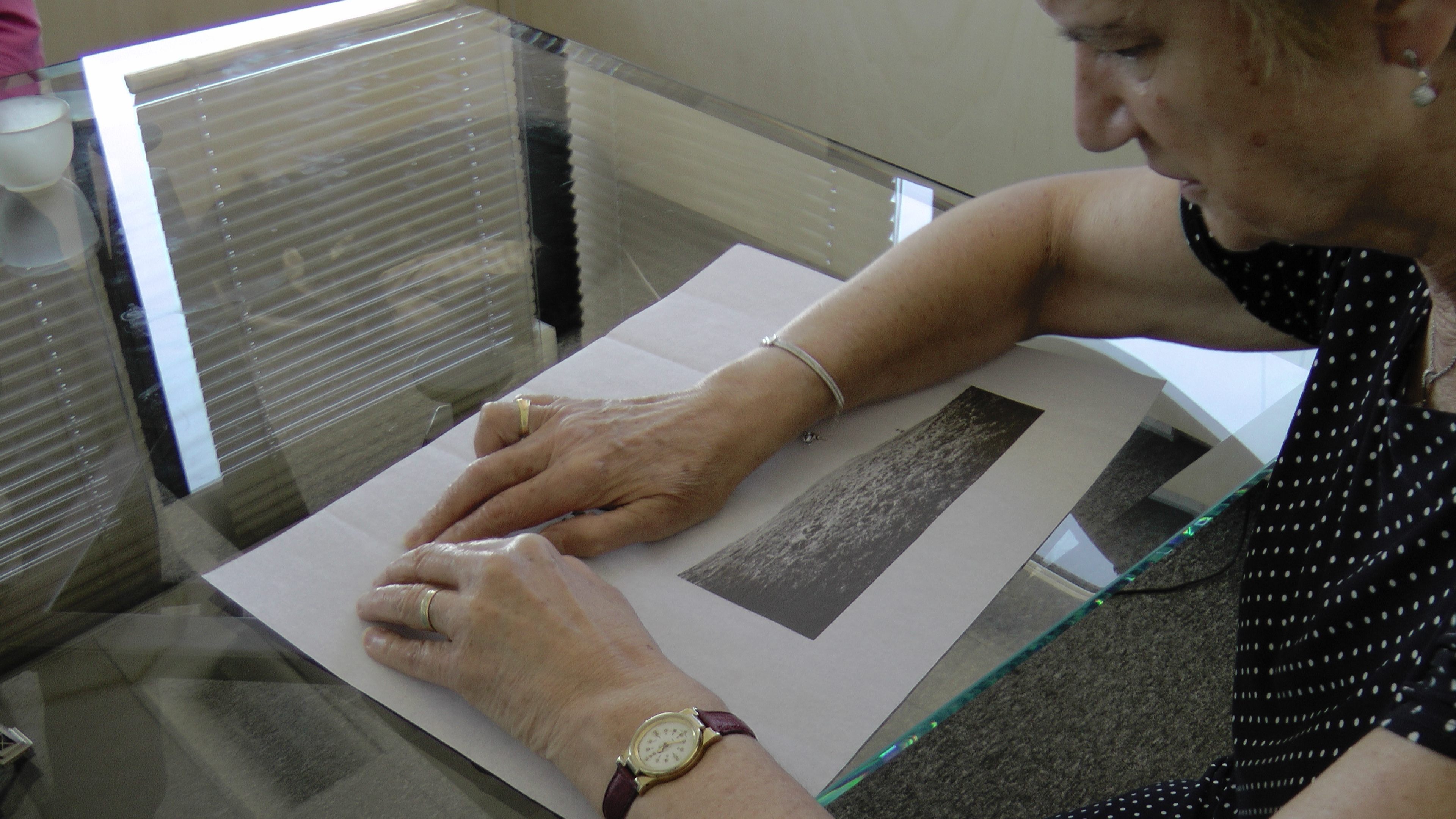 Atelier et tests des prototypes avec des personnes mal-voyantes