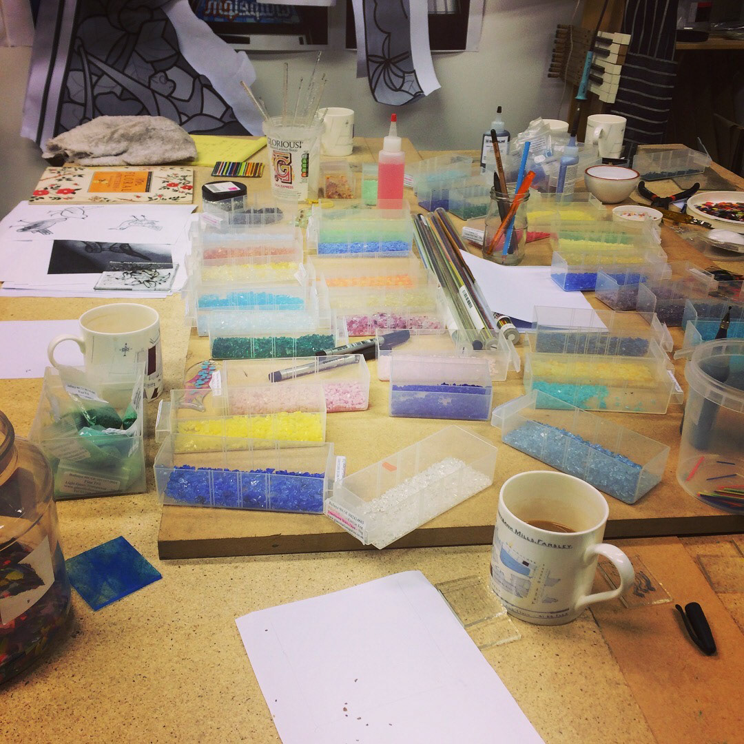Fused Glass and Stained Glass beginners workshops and courses