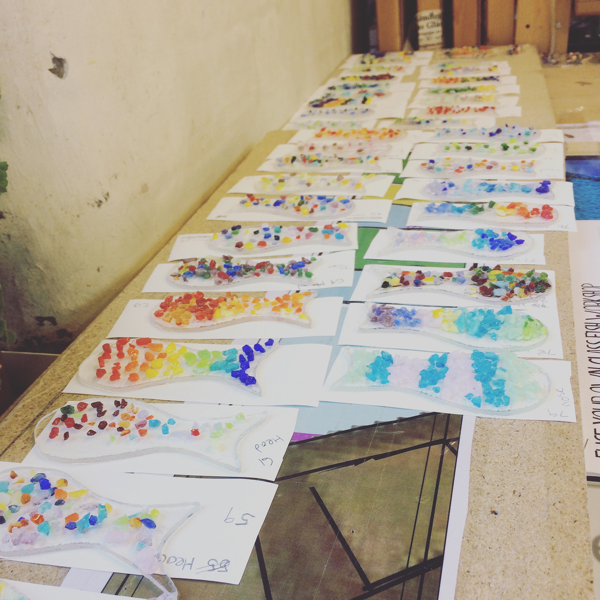 Fused Glass beginners workshops and classes in Leeds