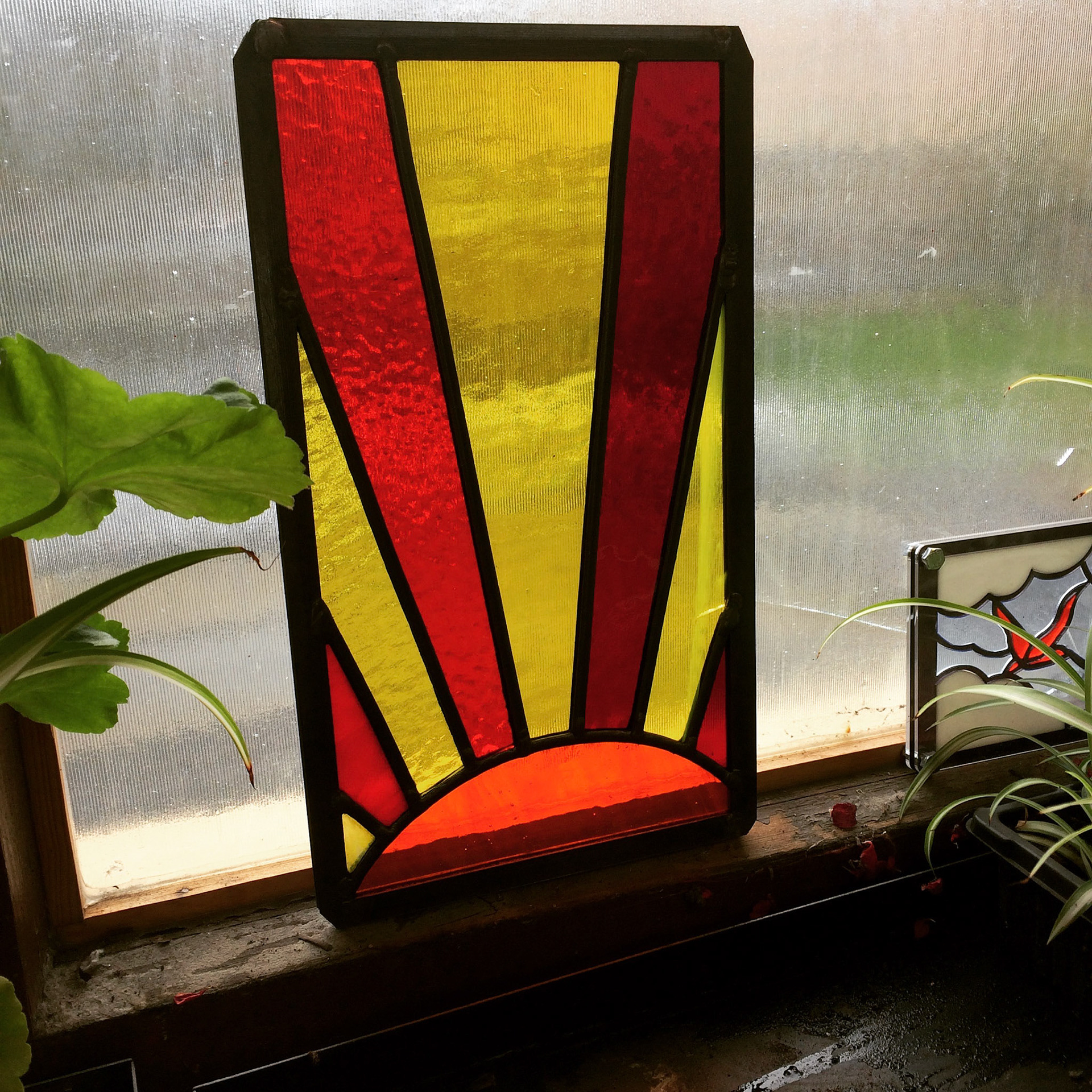 Stained glass beginners lead course