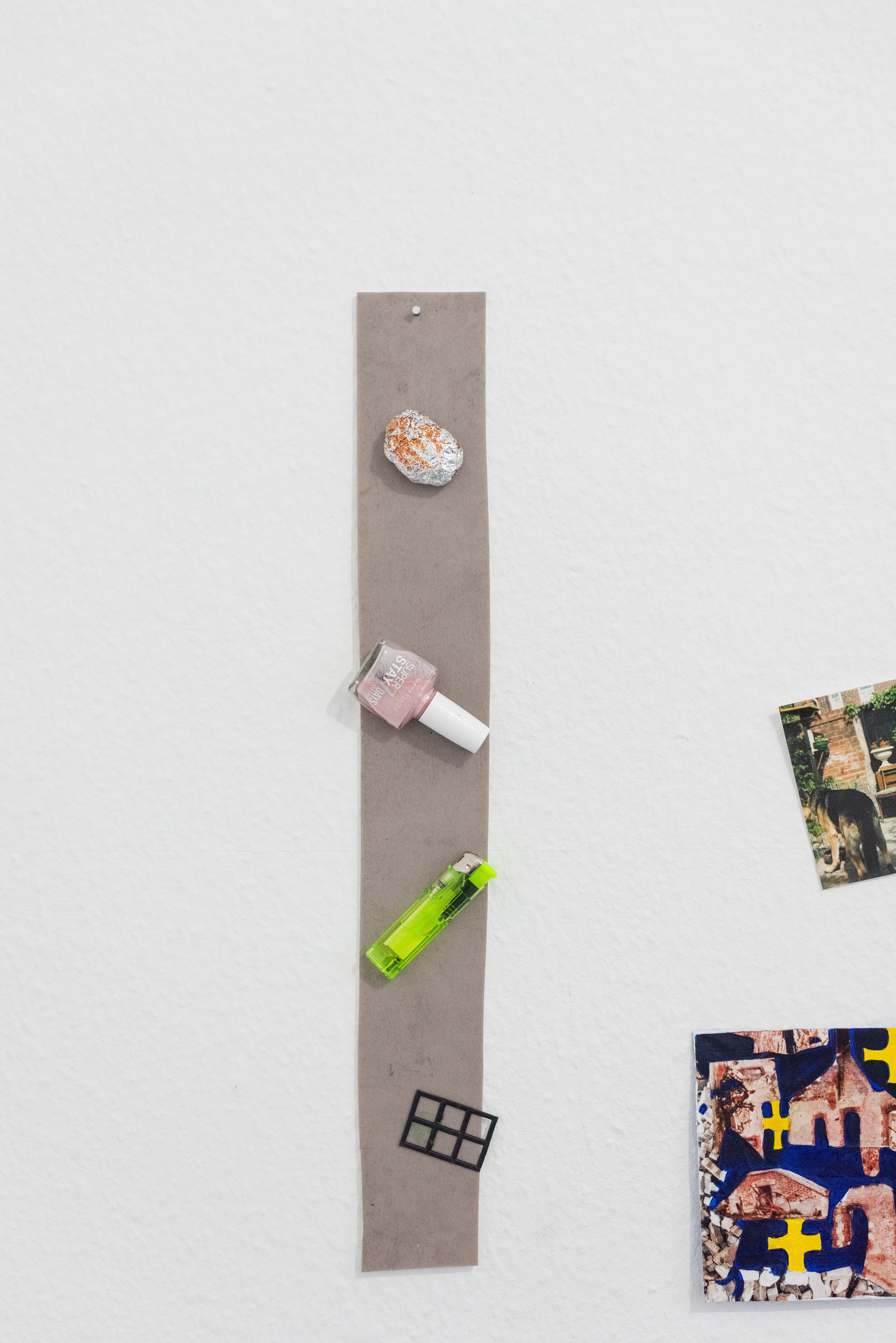 Darren O'Connor & Sean Michael - 'untitled collaboration' 2024 - mixed media & acrylic paint - (detail)
