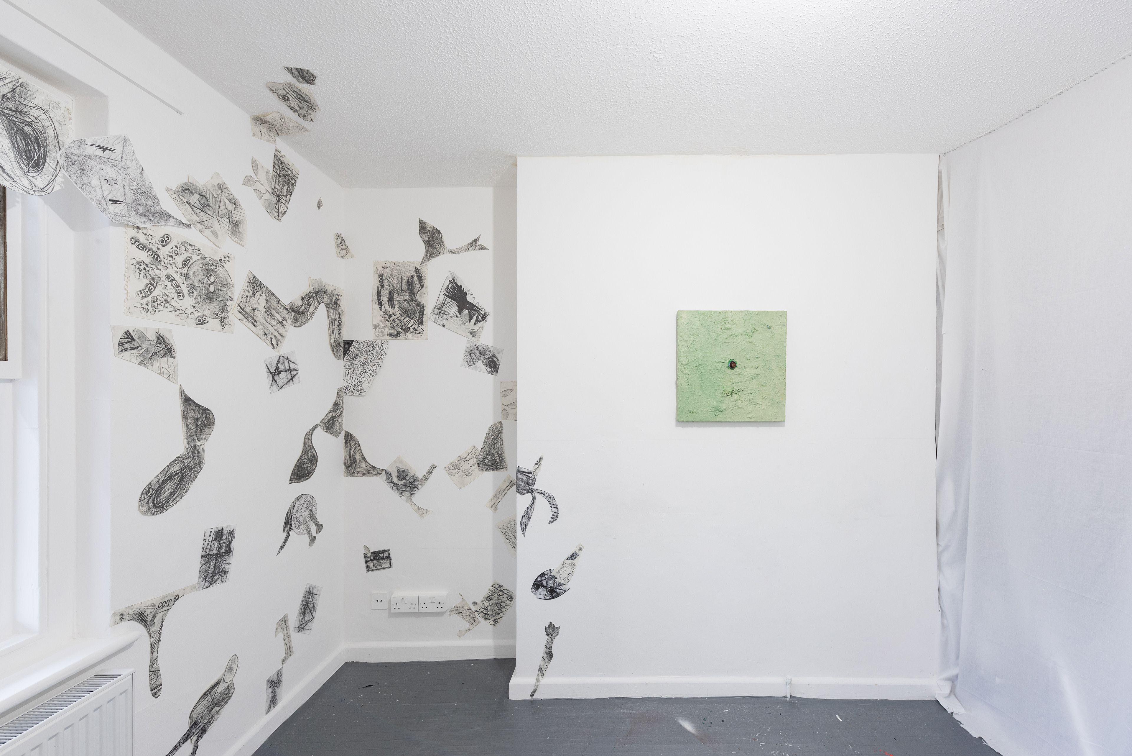 A Door With Six Handles - installation view