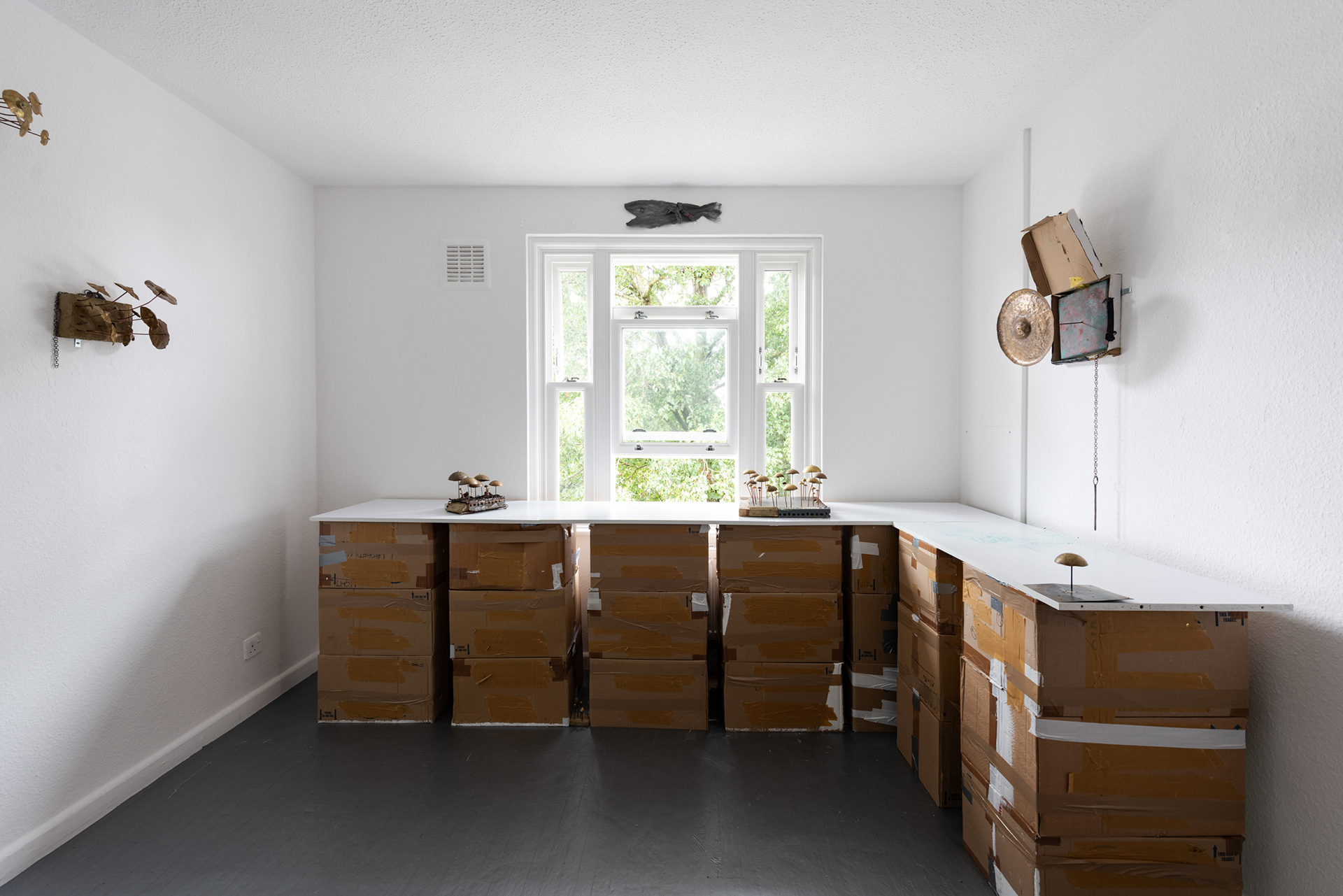 i was already bent when you found me (installation view)