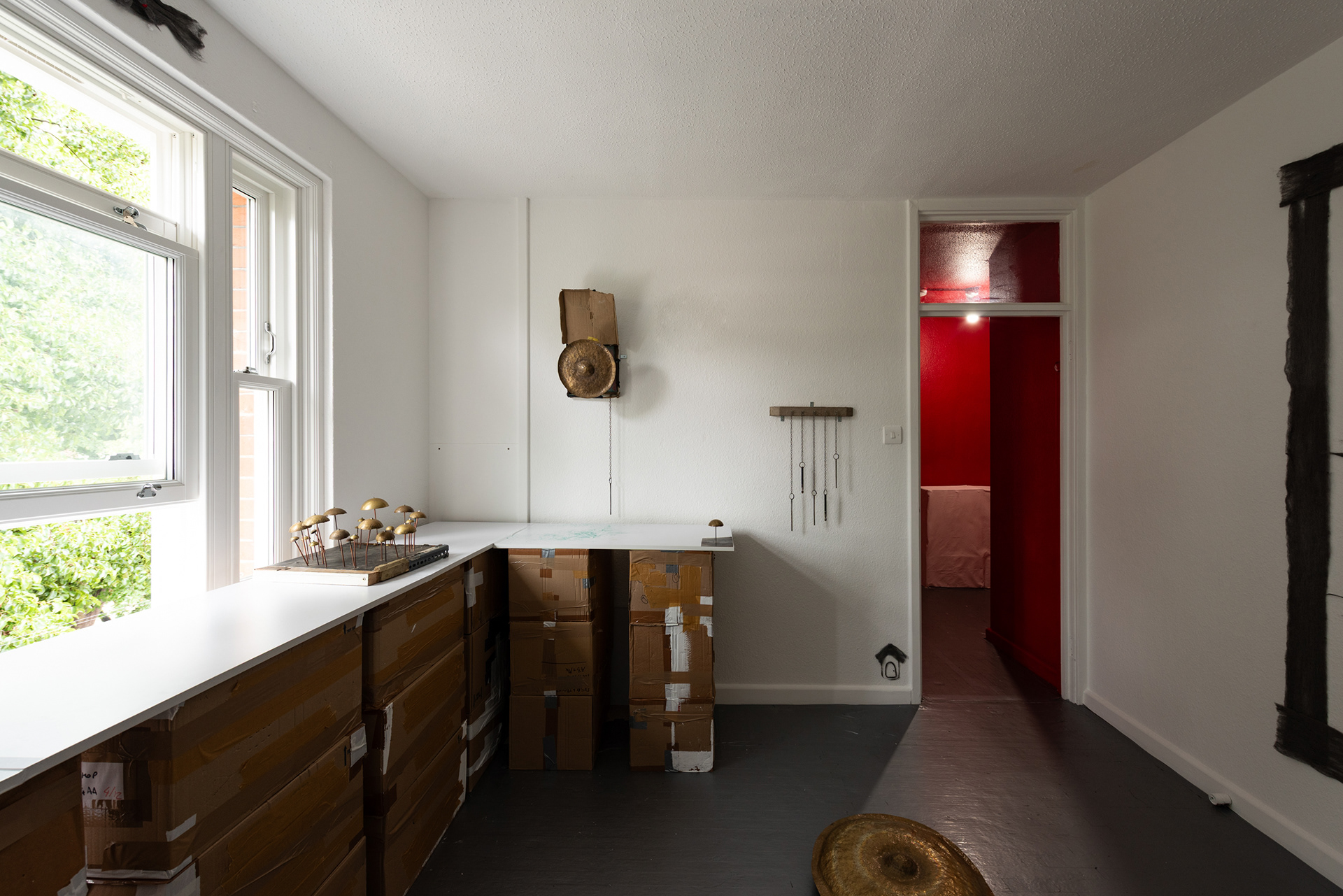 i was already bent when you found me (installation view)