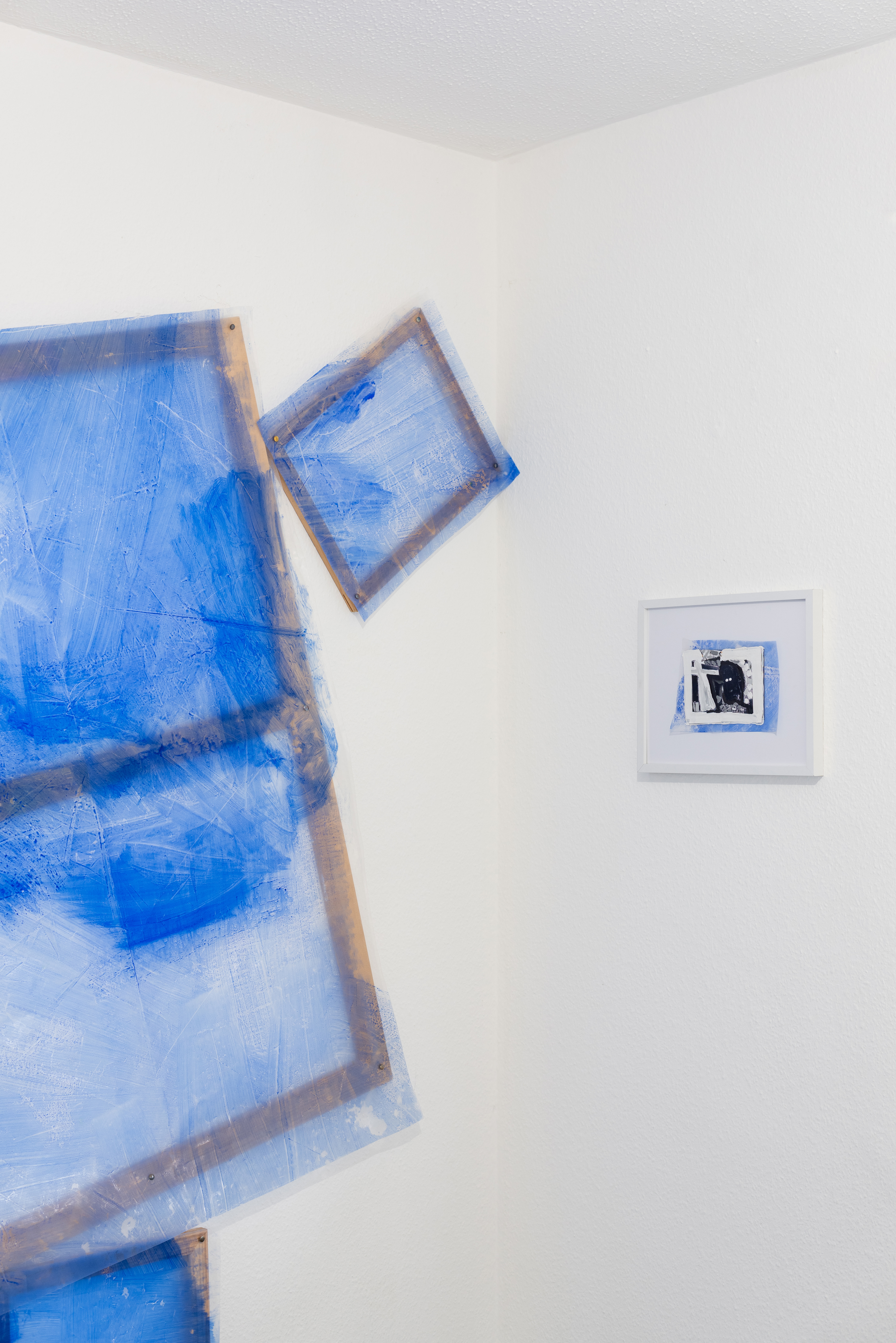 Darren O'Connor & Sean Michael - 'untitled collaboration' 2024 - mixed media & acrylic paint - (detail)