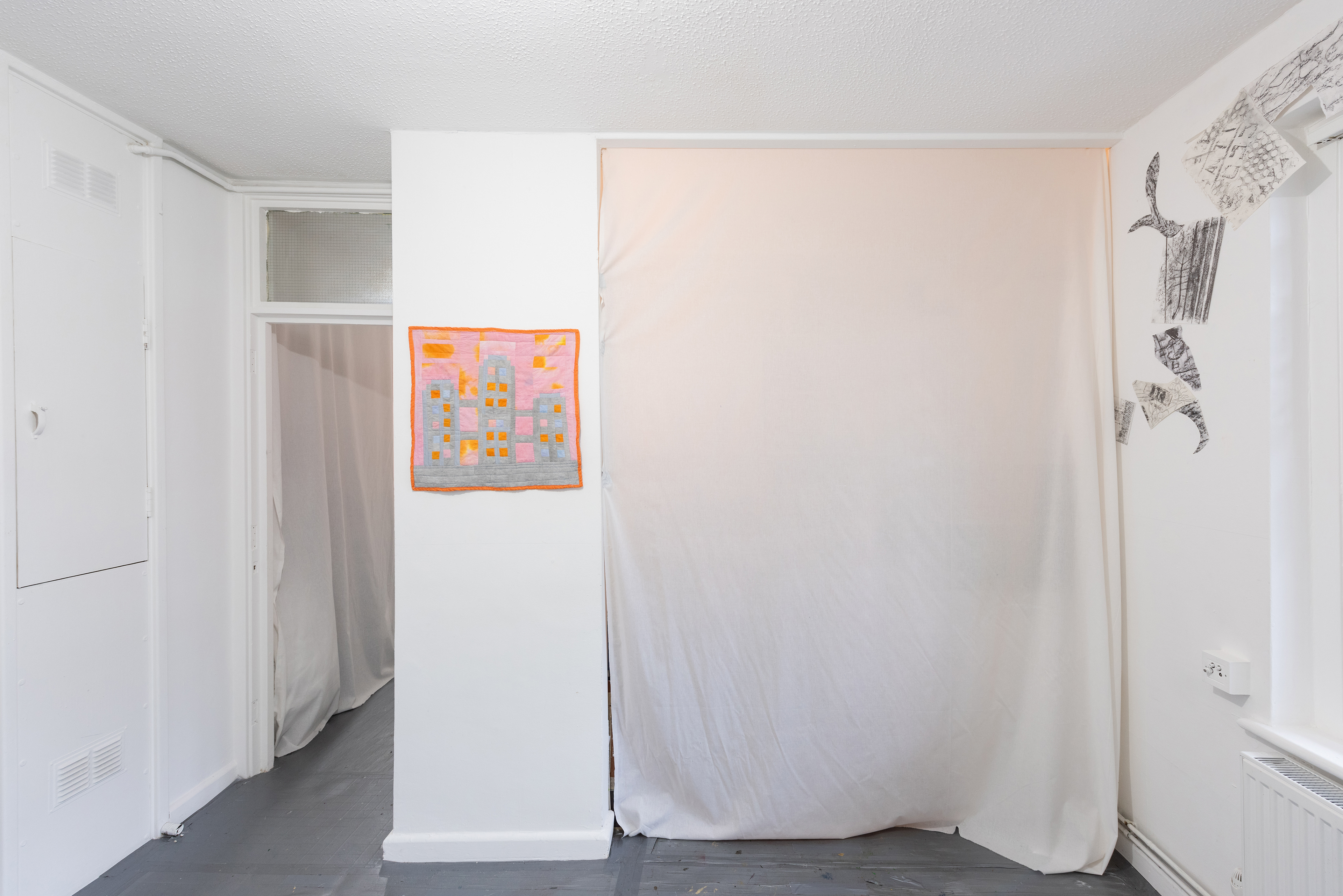 A Door With Six Handles - installation view