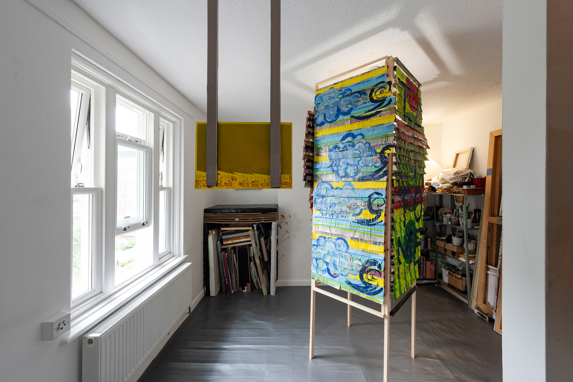 i was already bent when you found me (installation view)