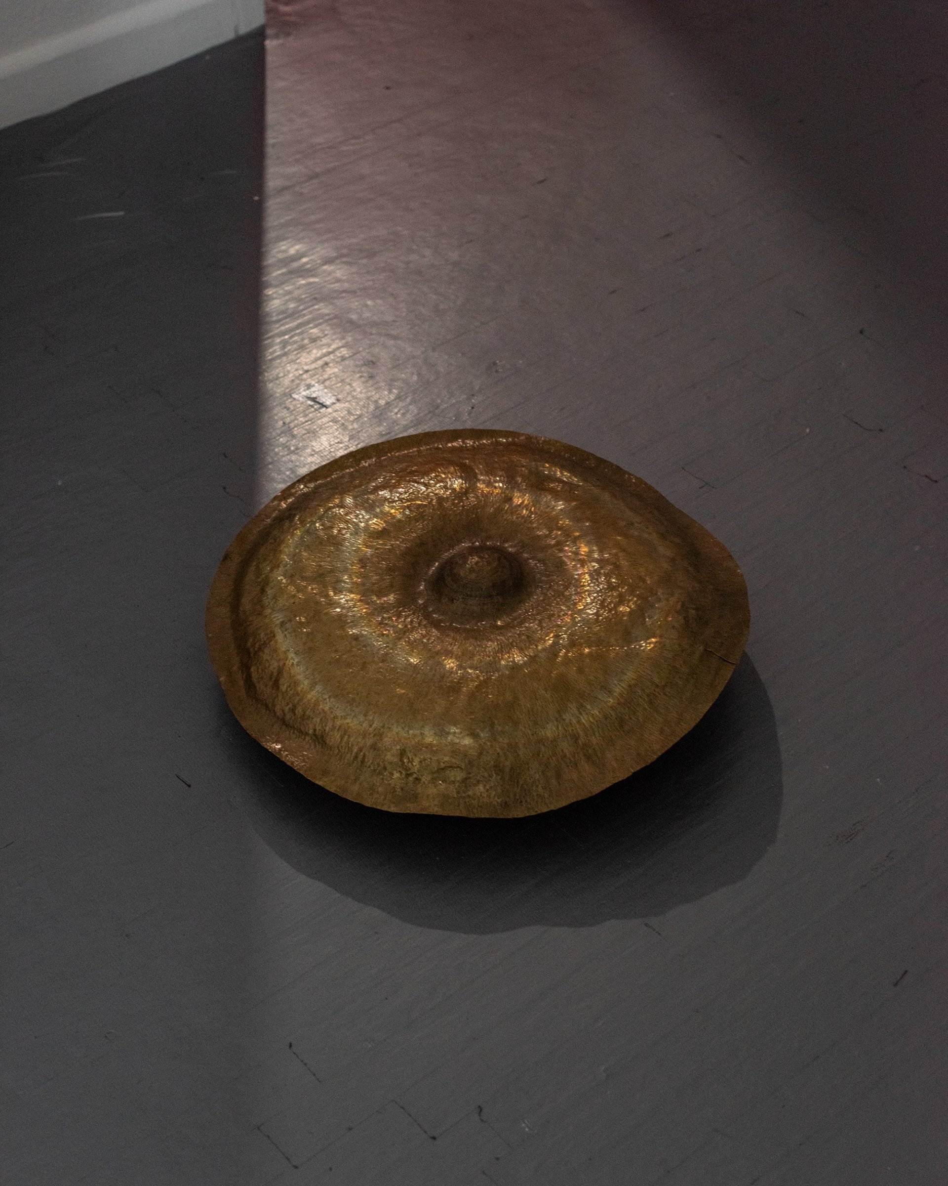Bodie Stanley - Untitled - 2025 - brass - 8 x 53 x 52 cm