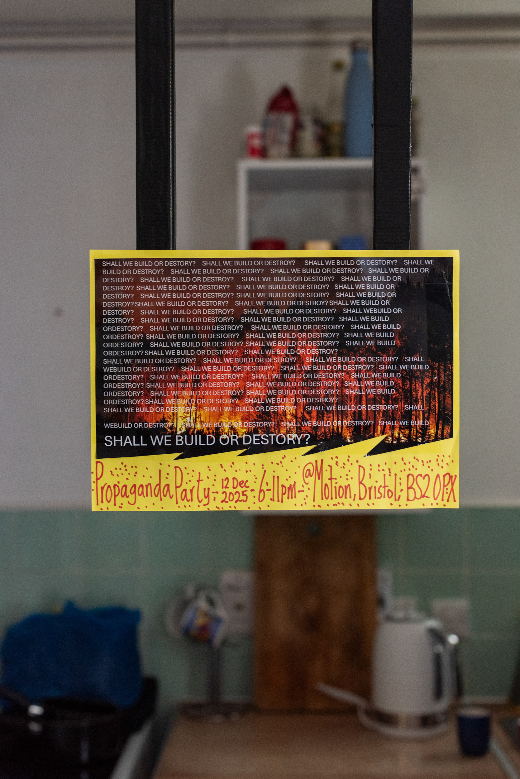 Nice Gmo - Imaginary Poster 000041 - mixed media collage on wooden supports - 101 x 30 x 3 cm