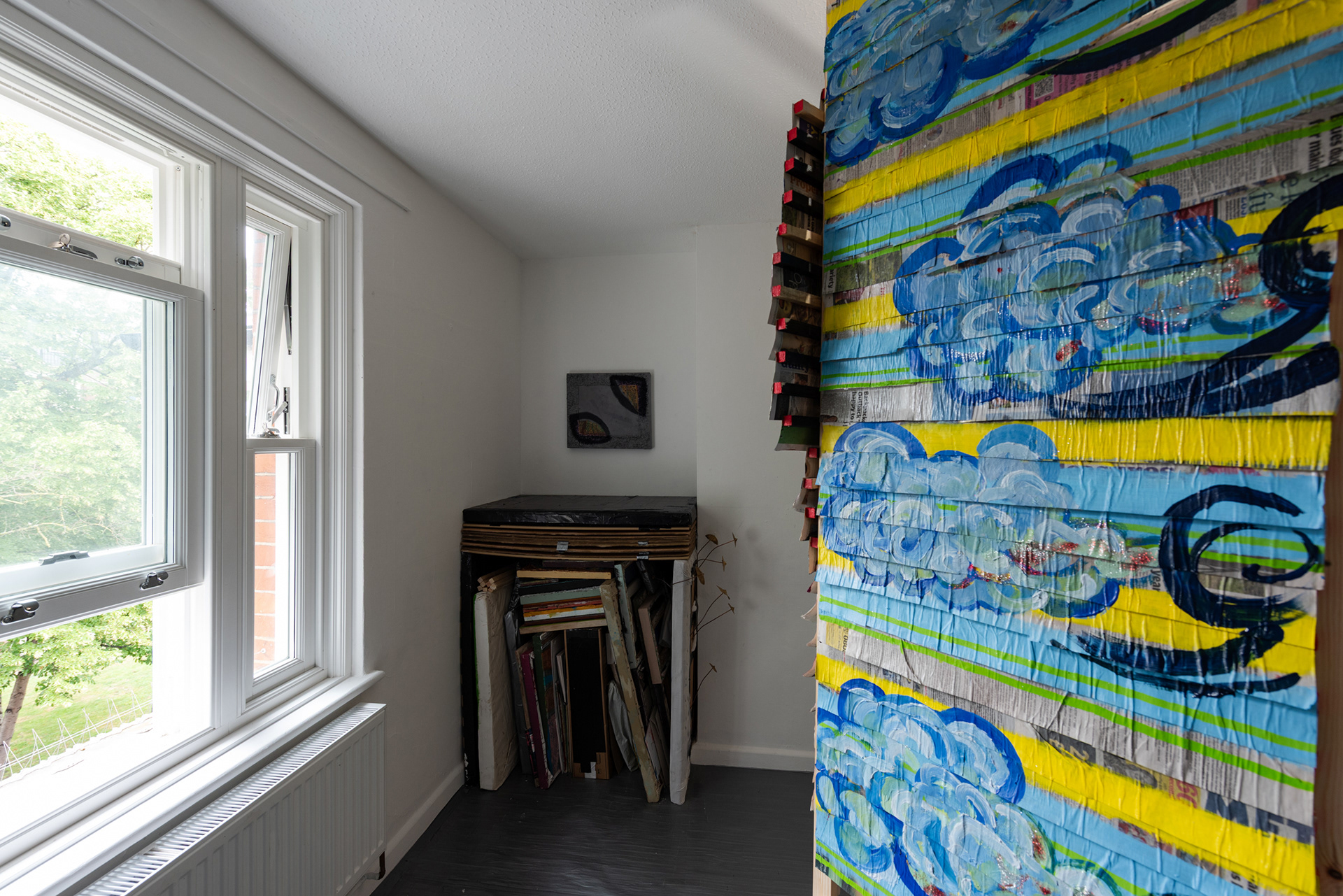 i was already bent when you found me (installation view)
